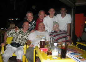 paul, richard, vinny, sammy, john, me, stuart, 2008